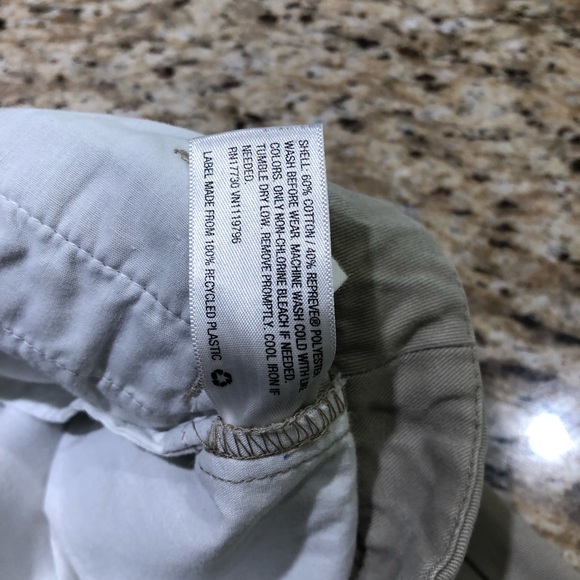 Cat & Jack Khaki Uniform Shorts (2 Pair) 14 - Picture 4 of 5